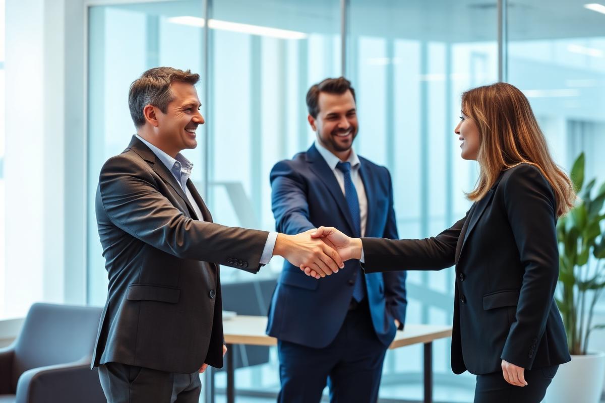 Equipe Fiducia em reunião